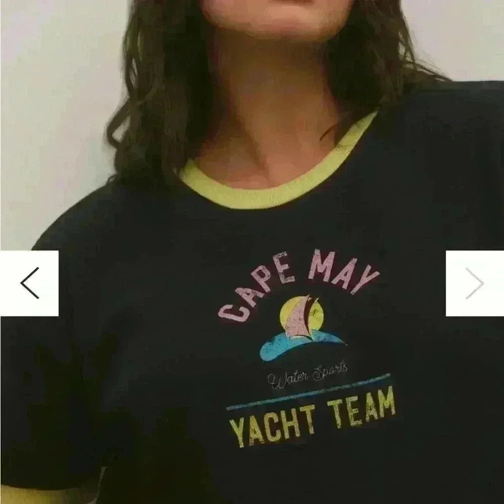 Daily Practice by Anthropologie Shrunken Vintage Tee. size L - Picture 4 of 4